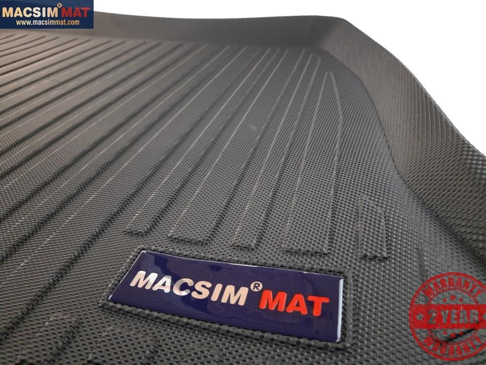 Thảm lót cốp VOLVO S60L 2011-2017 nhãn hiệu Macsim chất liệu TPV cao cấp