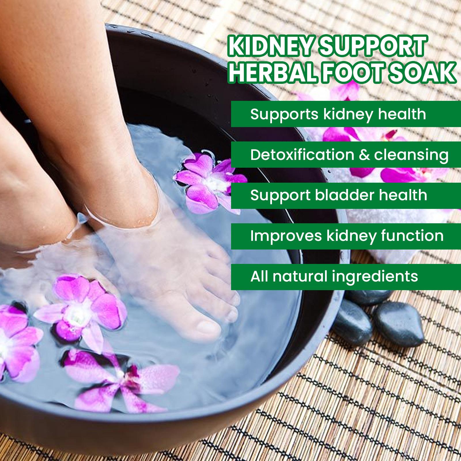 South Moon 10Pcs Lymphatic Drainage Foot Soak Mild Herbal Stimulate Detoxfication Foot Bath Bags