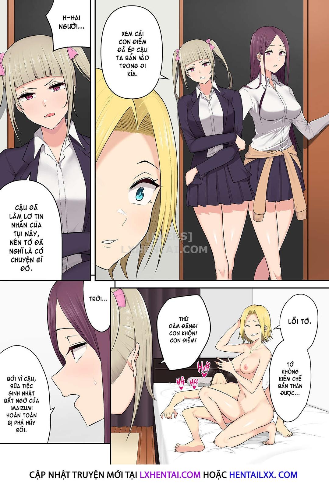 imaizumi đưa cả bầy gyaru về nhà mình chapter 3 51