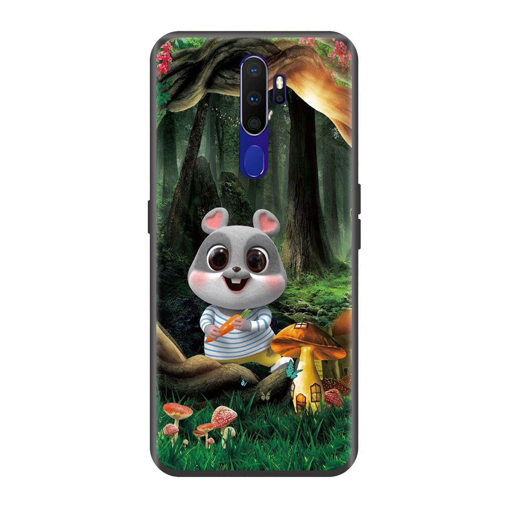 Ốp lưng TPU viền dẻo cho điện thoại OPPO A9 2020 Hình Chuột Tết 2020 - Mẫu 17