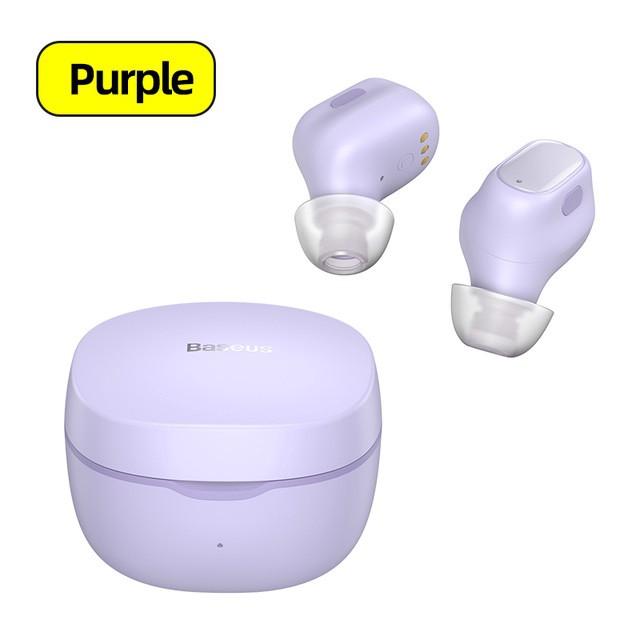 Tai Nghe Nhét Tai Không Dây Baseus Encok True Wireless Earphones WM01 Bluetooth 5.0, Chống Nước - Hàng Chính Hãng
