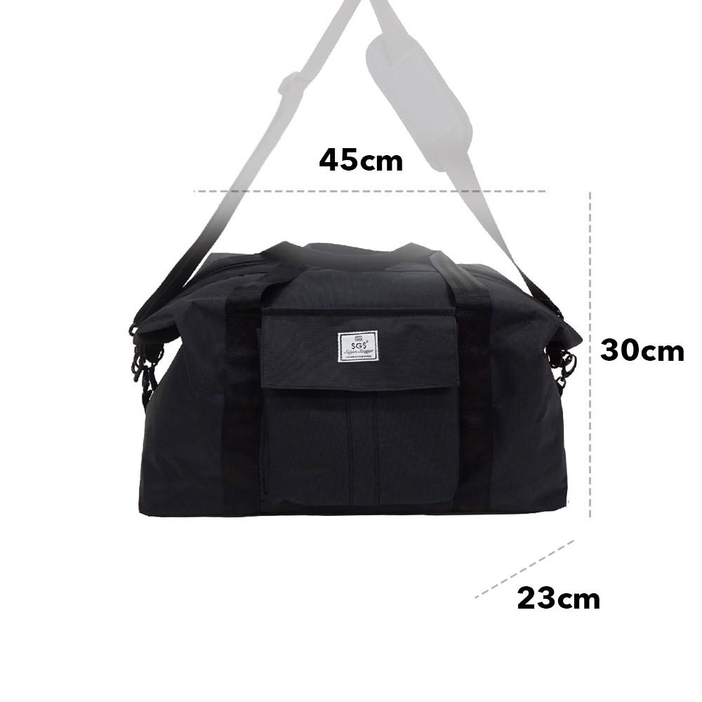 Túi Du Lịch SAIGON SWAGGER SGS Black Duffle Bag