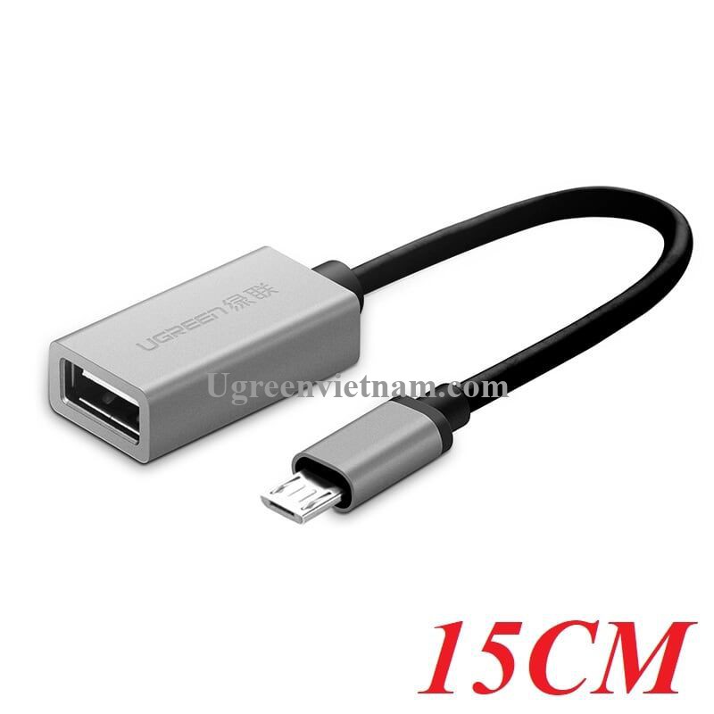 Cáp chuyển USB2.0 sang Micro USB 2.0 hỗ trợ OTG UGREEN 30895 - Hàng chính hãng