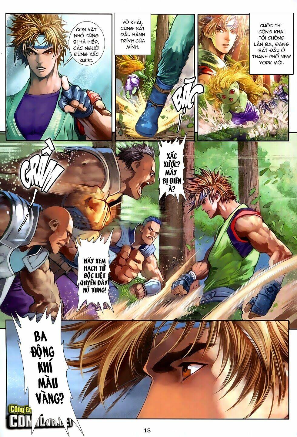 ba động quyền z hadouken zero chapter 4 13