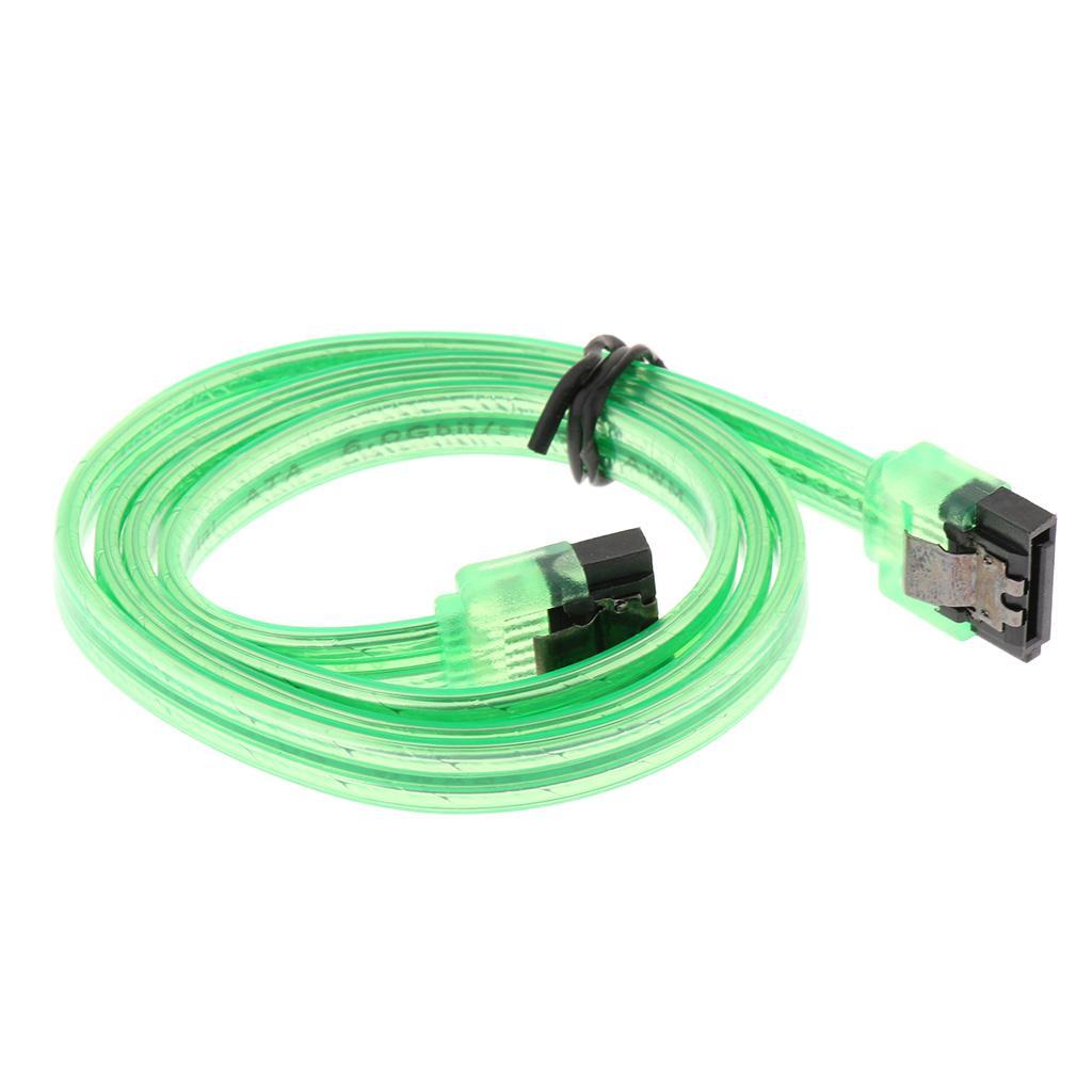 Slim SATA 3 III SATAiii 6Gbps HDD Hard Drive Data Cable Cord 61cm