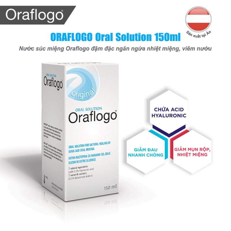 Nước súc miệng Oraflogo Solution