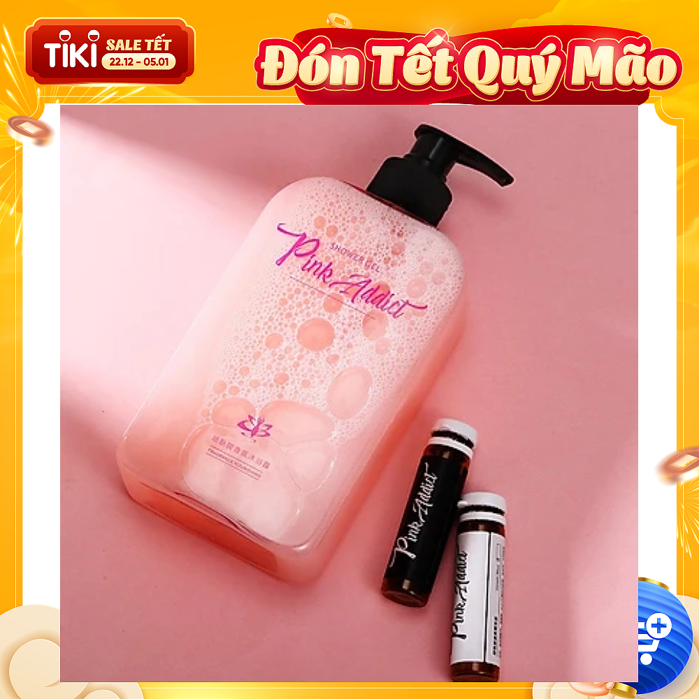 Sữa Tắm Nước Hoa, Tinh Chất Dưỡng Da Tự Pha Pink Addiet 