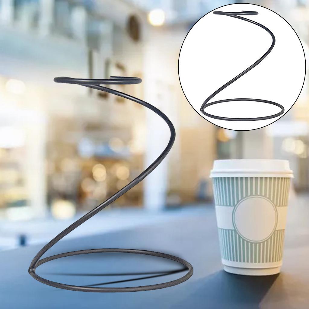 Iron Coffee Filter Holder Rack Coffee Filter Cup Stand for Home Kitchen Accs