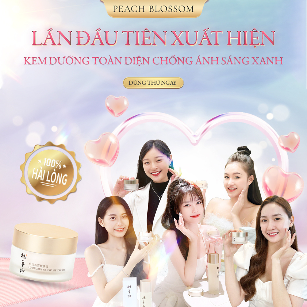 Essence tinh chất chứa Ceramide 3 dưỡng ẩm phục hồi chống lão hóa Peach Blossom Rejuvenate Hydrating Essence