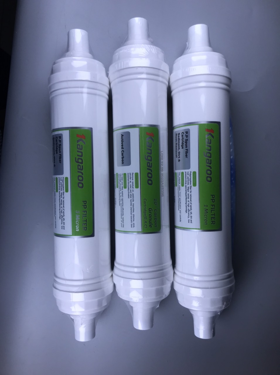 Lõi PP 5 Micron số 1 Kangaroo - Lõi đúc Dùng cho máy KG100HK KG10A5 KG61A3