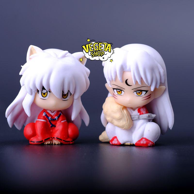 Mô hình InuYasha - Higurashi Kagome Miroku Sesshomaru - 4 nhân vật chính bán lẻ - Cao 5cm - Inu Yasha
