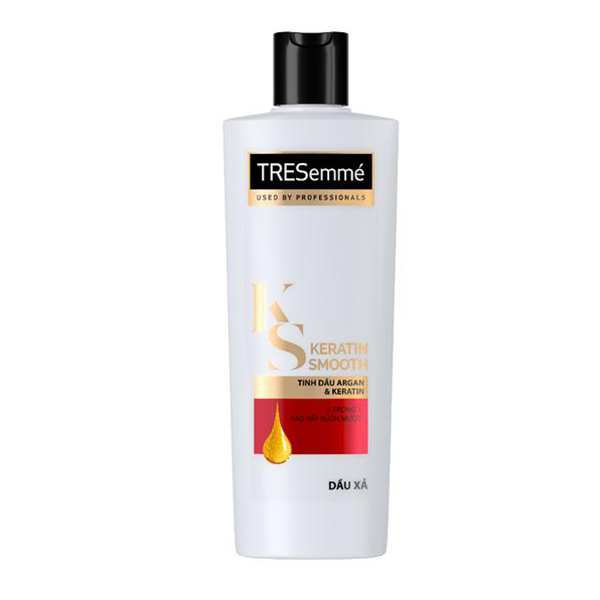 Bộ 3 Tresemme Keratin Smooth Vào Nếp Suôn Mượt &amp; Dưỡng Tóc (Gội 340g + Xả 340g + Serum Dưỡng Tóc 97ml)