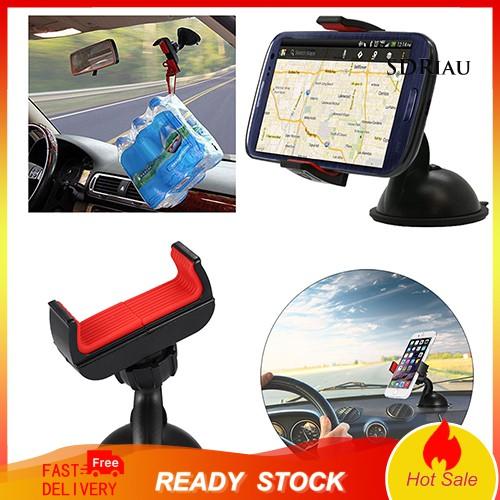 Giá Đỡ Điện Thoại Gắn Kính Chắn Gió Xe Hơi Xoay 360 Độ