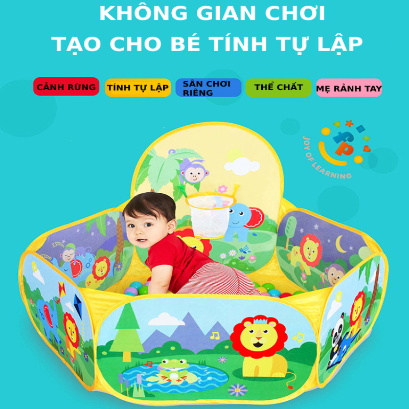 Quây bóng cao cấp FISHER PRICE cho trẻ vui chơi trong nhà, dễ dàng gấp gọn