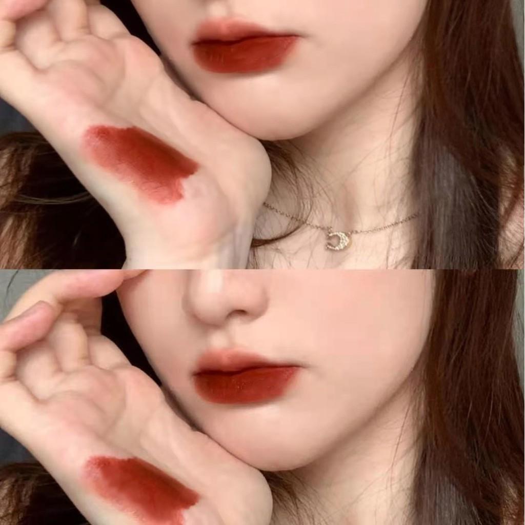 Son Kem Dưỡng Ẩm Lâu Trôi Không Thấm Nước Màu Nude Lì Luckgo