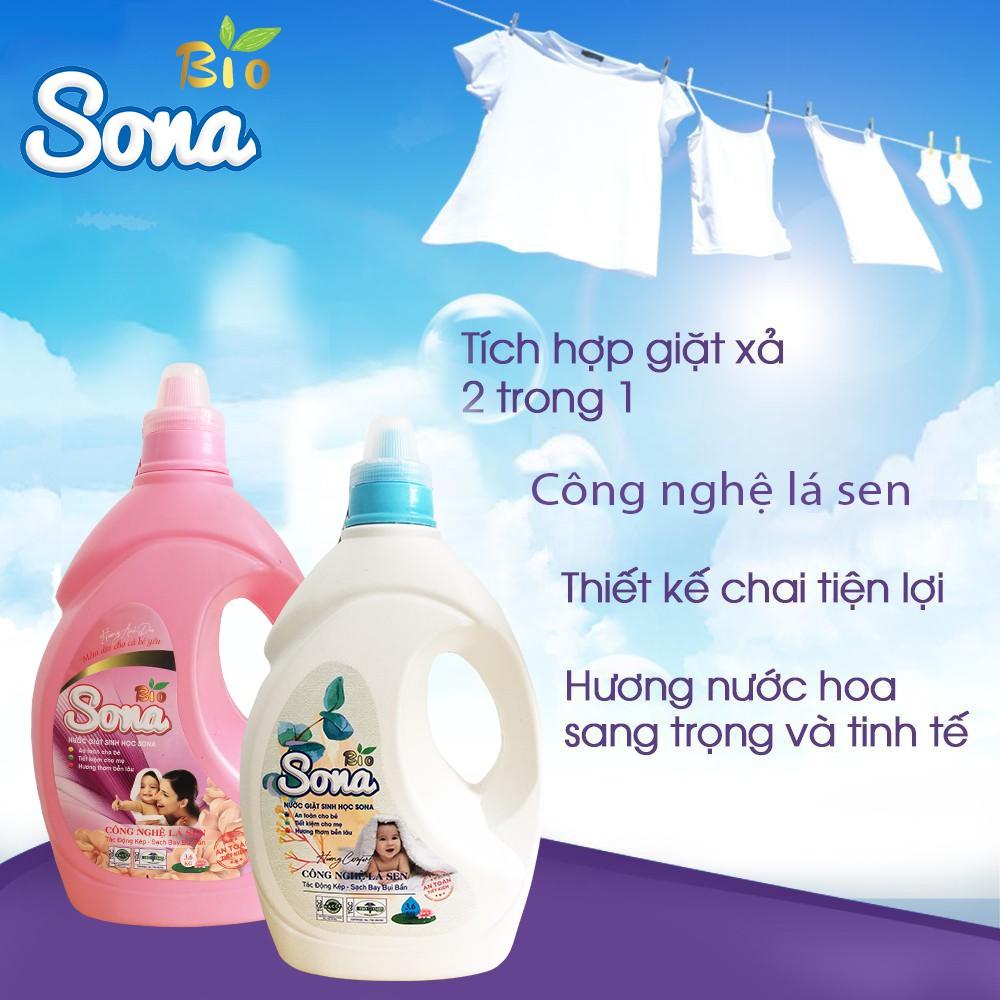 Nước giặt sinh học Sona Hương Comfort 3.6kg