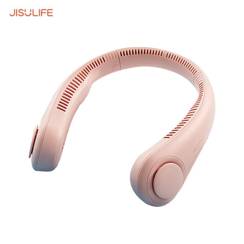 Quạt Mini Đeo Cổ Thể Thao Tiện Lợi , Quạt Không Cánh Cầm Tay Điều Chỉnh 360 Độ Dung Lượng Pin Lớn, Chạy Êm