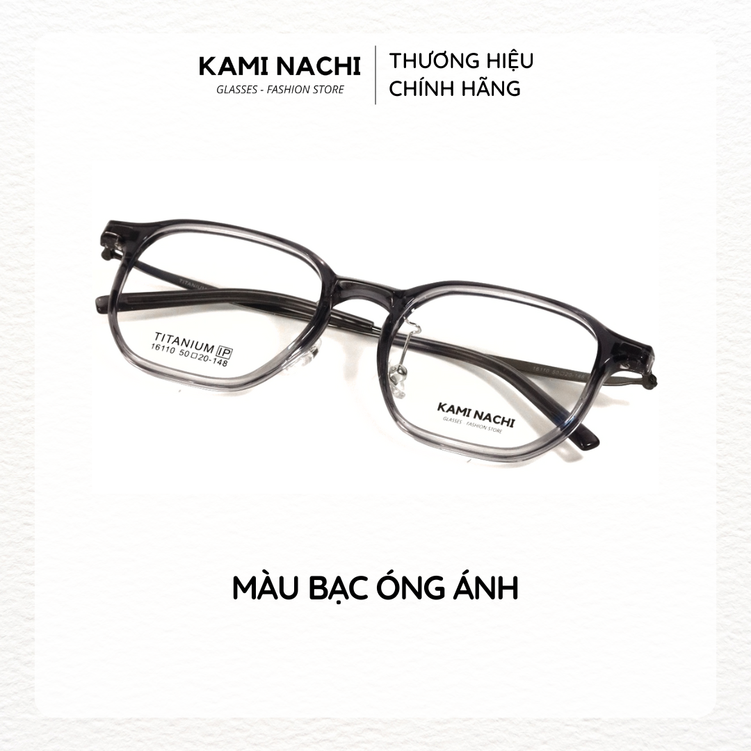 Gọng kính The Angel phiên bản Yuri chất liệu Titanium mạ I-on mã 16110X KAMI NACHI