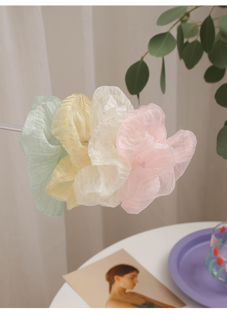 Sét 3 dây buộc tóc nhiều mẫu dễ thương