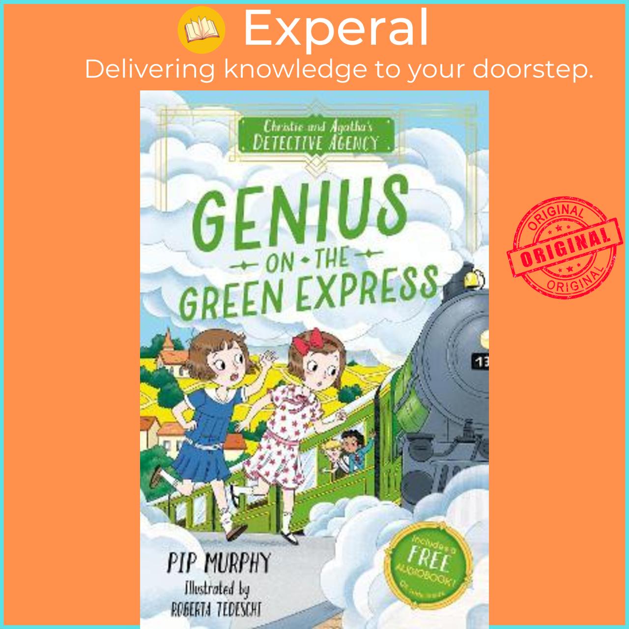 Sách - Genius on the Green Express by Pip Murphy (UK edition, paperback)