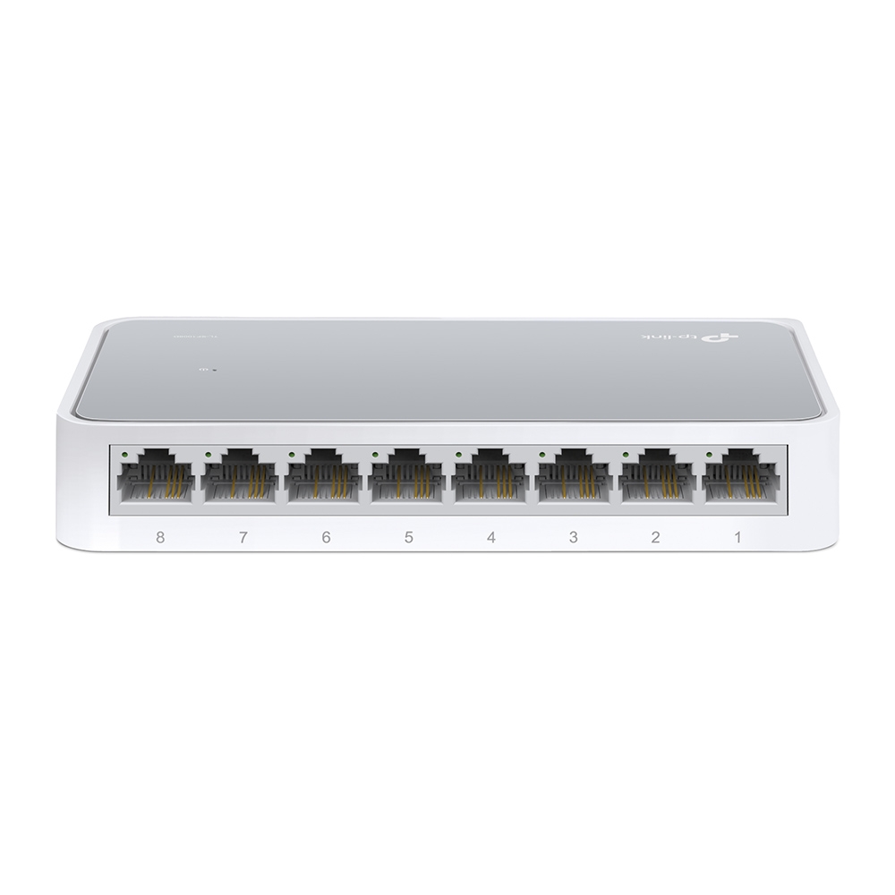 Hình ảnh Thiết bị chia mạng TP-Link TL-SF1008D (10/100Mbps/ 8 Cổng/ Vỏ Nhựa) - Hàng chính hãng FPT phân phối