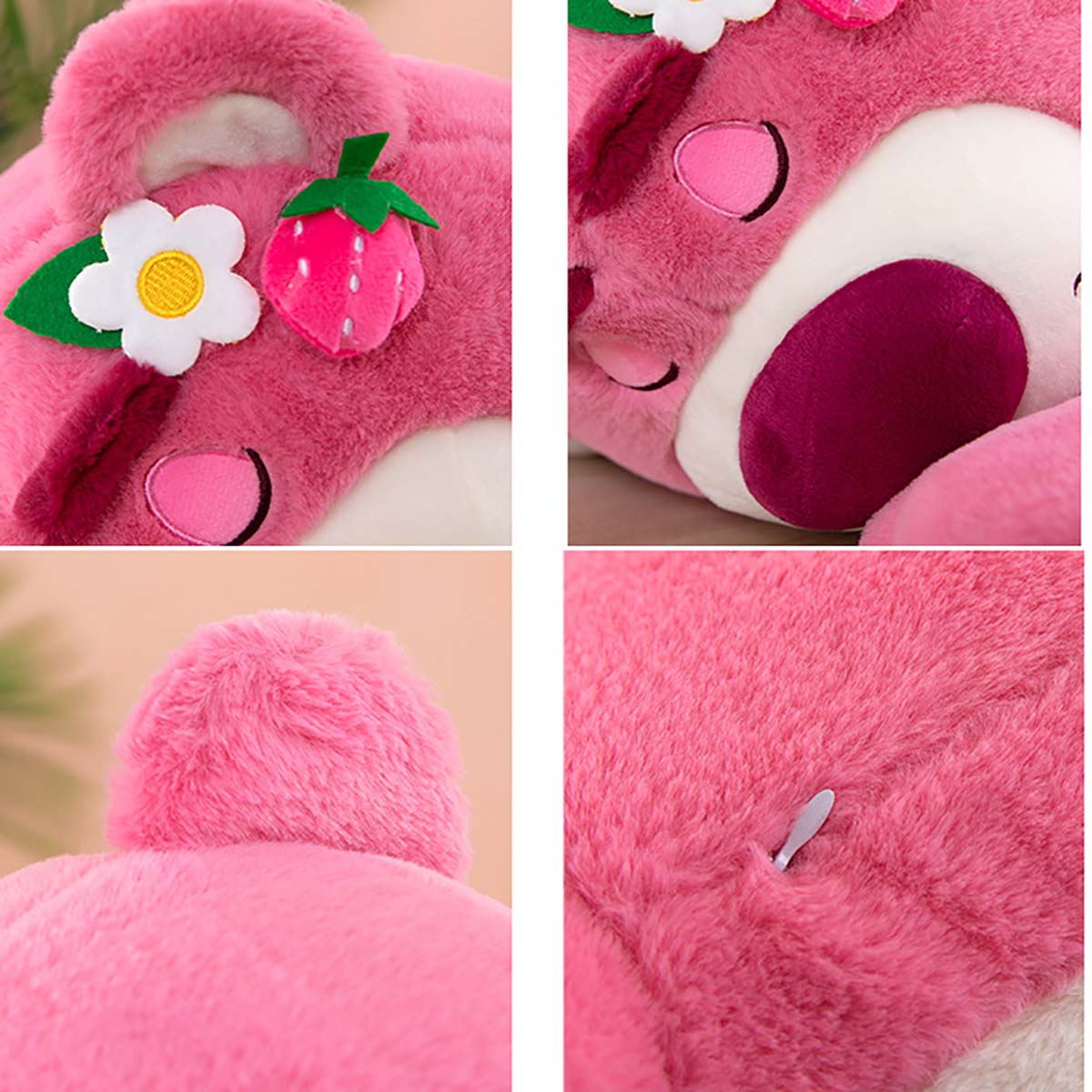 Gấu Dâu Lotso Bông Mini Cute Nhỏ To Khổng Lồ Ôm Ngủ Tặng Người Yêu Tốt Nghiệp Cử Nhân Giá Sỉ Cho Bé Siêu Rẻ