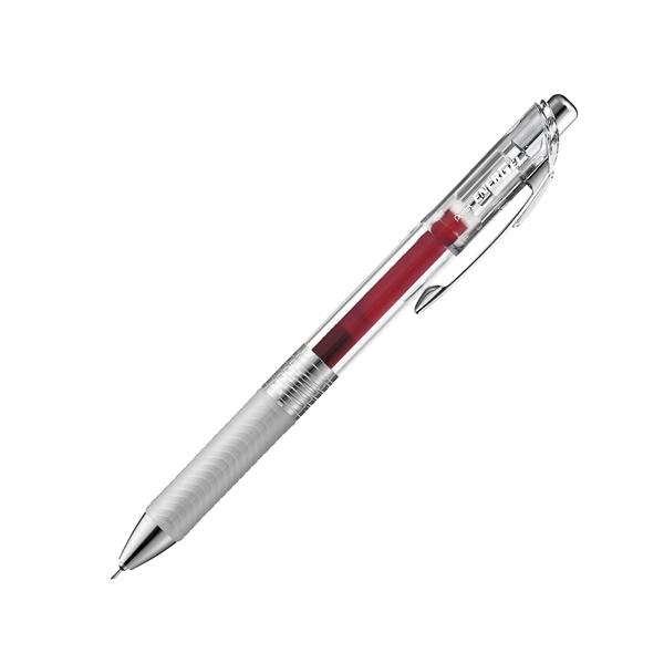Bút Gel Energel Infree 0.5 mm - Pentel BLN75TL-BGX - Mực Đỏ Đậm
