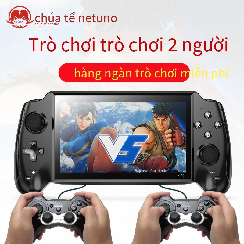 Ưu đãi đặc biệt máy chơi game cầm tay đôi PSP arcade 7 inch độ nét cao màn hình lớn 16G nguồn cầm tay bán hàng trực tiếp tại nhà X20