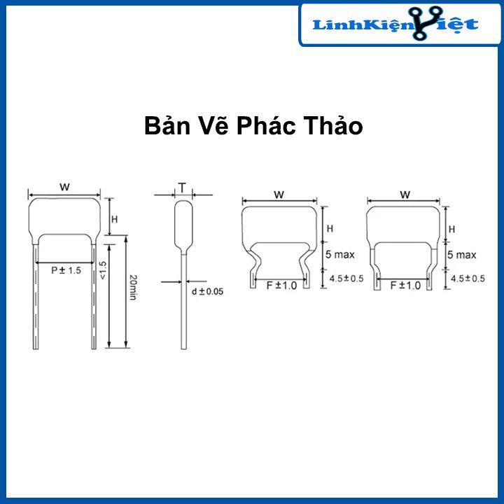 Tụ đỏ CBB 630V đủ giá trị