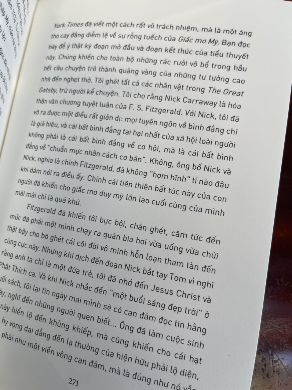 [bìa cứng giới hạn in 300 cuốn giấy 100gsm] Đại Gia Gatsby – F. Scott Fitzgerald - Trịnh Lữ dịch - Nhã Nam - NXB Hội Nhà Văn