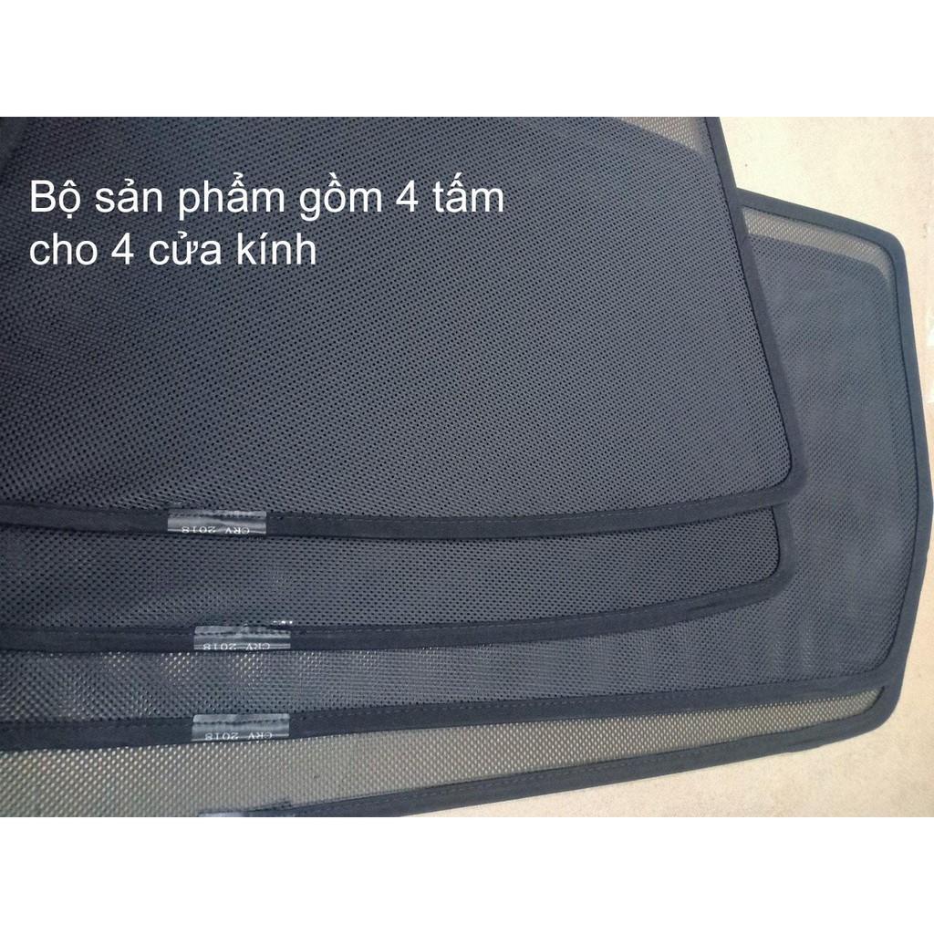 Rèm Che Nắng Nam Châm Xe Mazda BT50 2016 đến 2020 Bộ 4 Tấm Có Sẵn Nam Châm Hút Mạnh chuẩn form xe