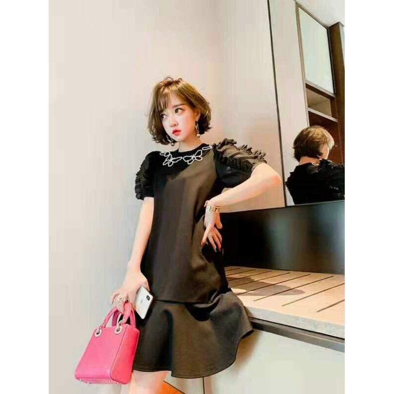 HÀNG NHẬP - ĐẦM THUN SUÔNG KẾT HẠT