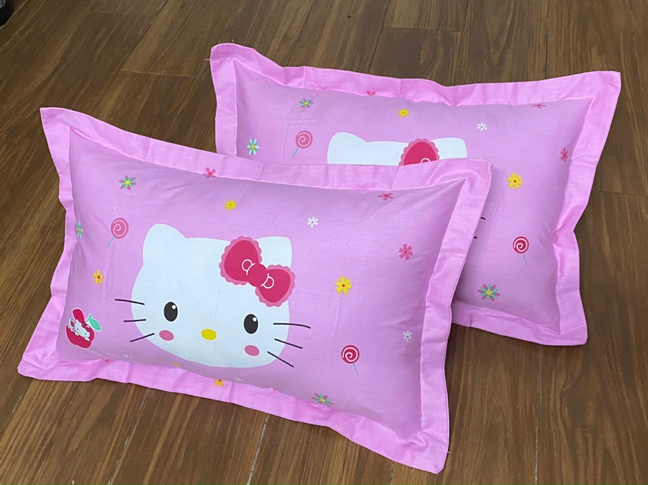 Gối nằm trẻ em cotton KT 30x45cm