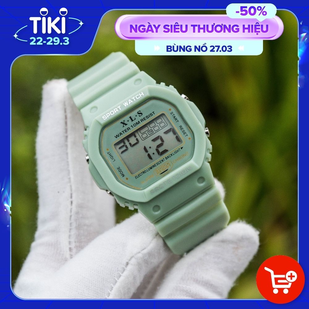 Đồng hồ điện tử thể thao UNISEX - Dây đeo silicone phong cách cực cool - WA04