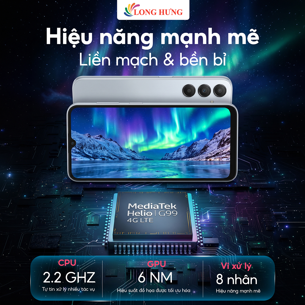 Điện thoại Samsung Galaxy A16 LTE - Hàng chính hãng