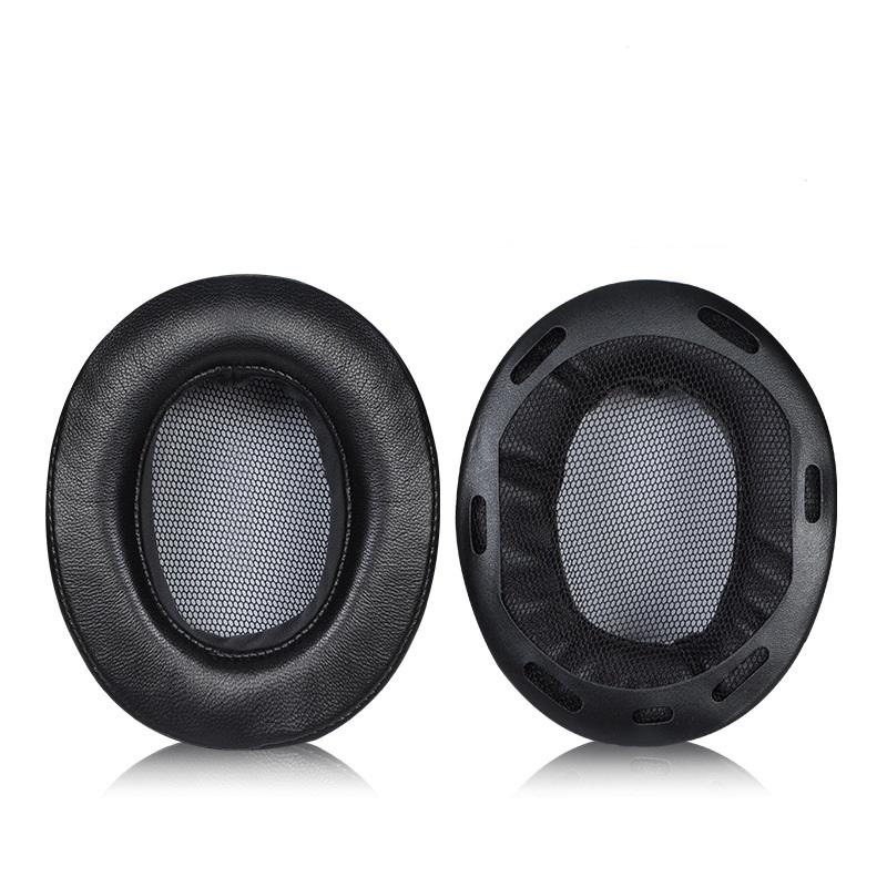 Miếng đệm tai nghe thay thế Đệm tai nghe cho sony MDR-1R MK2 1RBT 1ADAC MDR-1A 1ABT Protein Miếng đệm tai bằng da mềm hơn Vỏ bọc tai nghe Màu sắc: đen