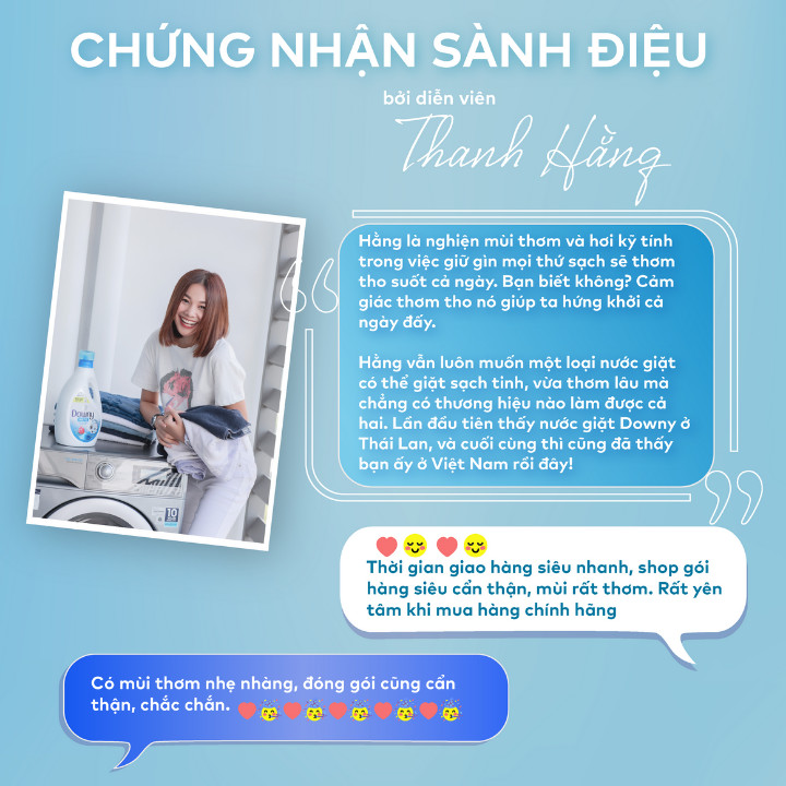 Nước giặt Downy Biển Xanh 2.15kg