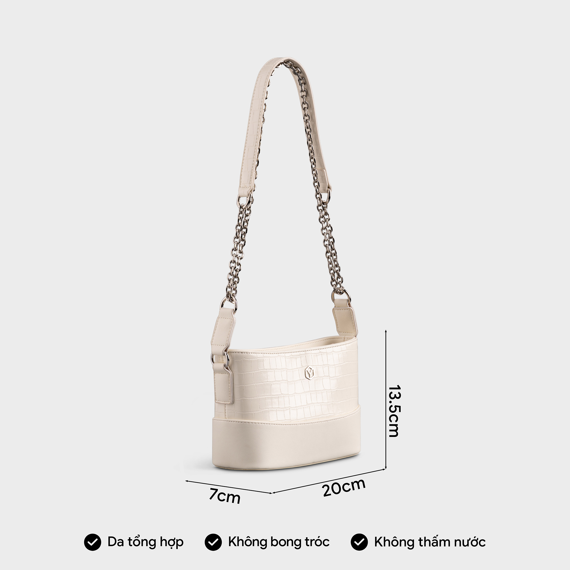 Túi Yuumy ( Thời trang nữ đi tiệc size 20 - Túi đeo chéo da Verein YN183 )