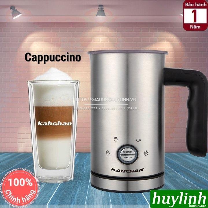 Máy đánh sữa tạo bọt pha cacao Kahchan EP2198 - 4 chức năng - 600ml - Hàng chính hãng