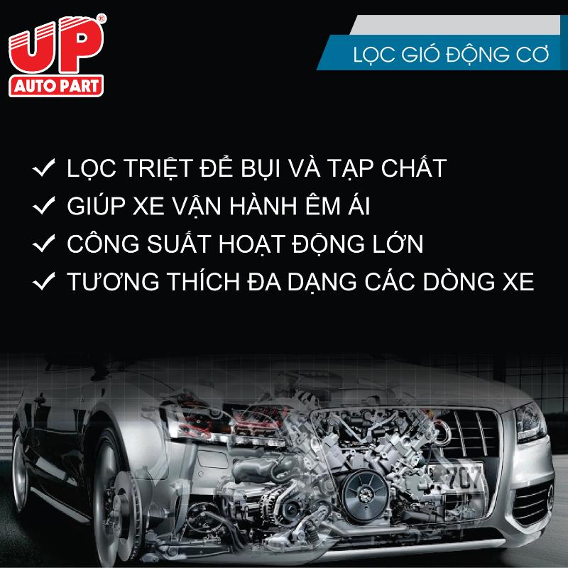 Lọc gió động cơ ô tô HONDA CIVIC 1.8L - 2.0L 2012-2016