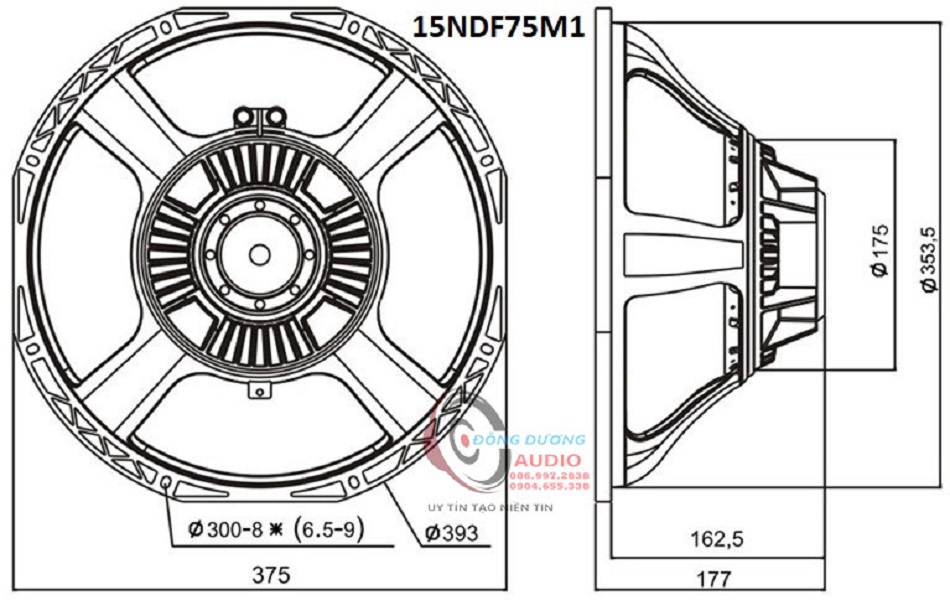 LOA 40 NEO HIWELL CÔN 76 - GÂN 3 XẾP MÀNG CHỐNG THẤM - HÀNG NHẬP KHẨU - TIẾNG SIÊU SÁNG TRONG TRẺO - CỦ LOA 4 TẤC