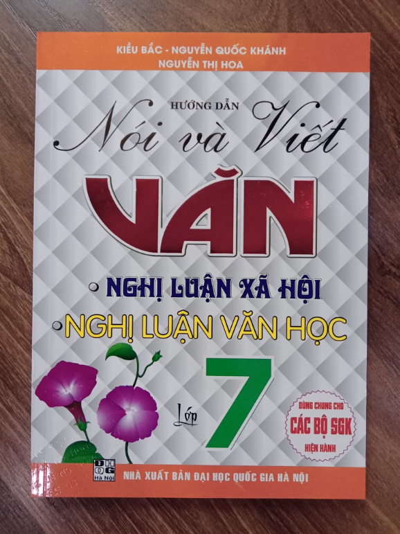 Sách - Hướng Dẫn Nói Và Viết Văn - Nghị Luận Xã Hội - Nghị Luận Văn Học Lớp 7