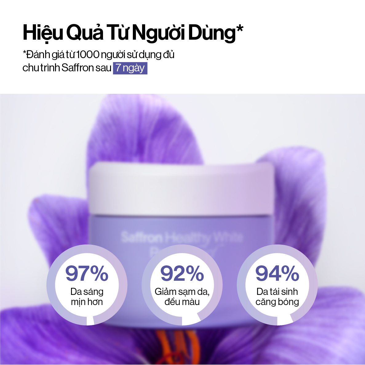 Kem Dưỡng Gilaa Saffron Trắng Khỏe Phục Hồi 50ml