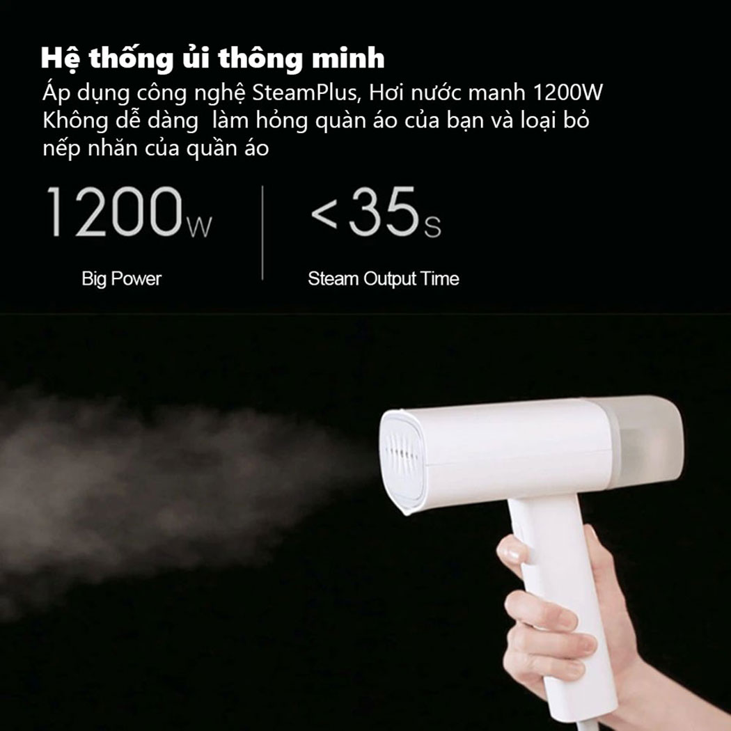 Bàn là hơi nước cầm tay Xiaomi Sothing GT-301- Hàng chính hãng