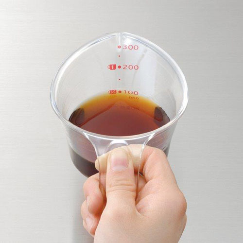 Set 2 ca đong dung tích 300ml + 1 ca đong dung tích 1.0L - Hàng nội địa Nhật Bản (Made in Japan)