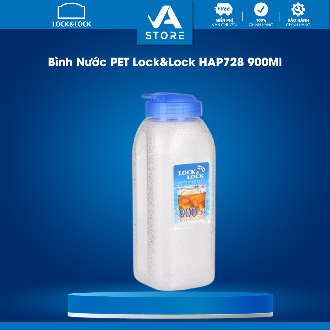 Bình Nước PET Lock&amp;Lock HAP728 900Ml