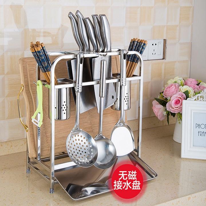 RE0465 - Kệ để dao thớt 35cm - Dụng cụ để dao thớt inox - Kệ dao thớt inox - Kệ để dao thớt