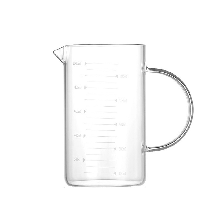 Ly Thuỷ Tinh Chia Vạch Đo Lường Chịu Nhiệt Dung Tích 1000 Ml