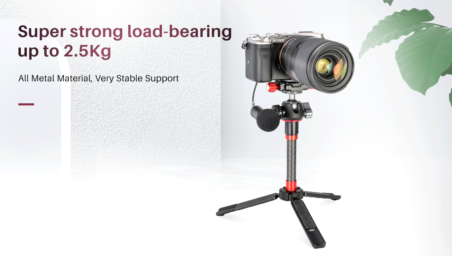 ULANZI MT-43 - Chân Tripod tích hợp Ballhead xoay 360, có thể gập gọn lại - HÀNG CHÍNH HÃNG