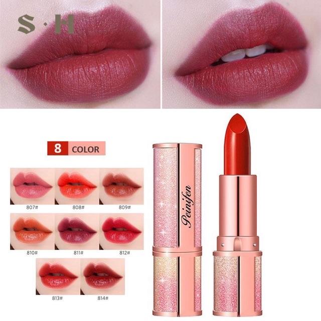 Son sáp Peijifer Velvet Lipstick RainBow Colorful Sexy